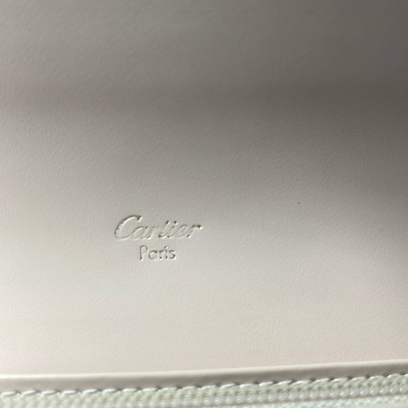Auth CARTIER Love Collection Long Blush Pink Wallet/crossbody, EUC,RARE - Picture 3 of 17